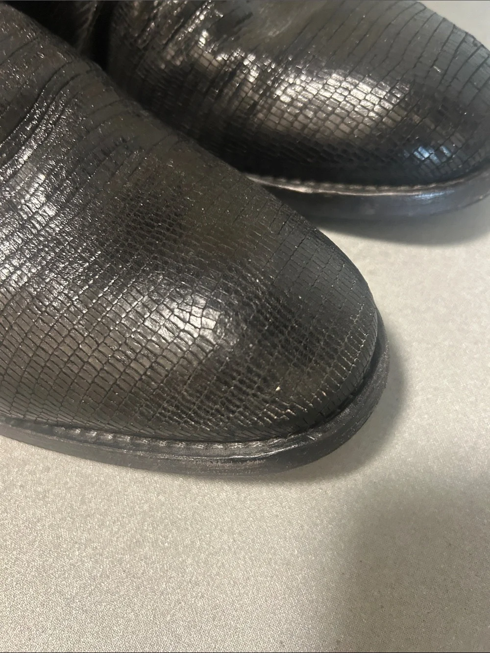 John Varvatos Morrison Sharpey Leather Zip Ankle Boots